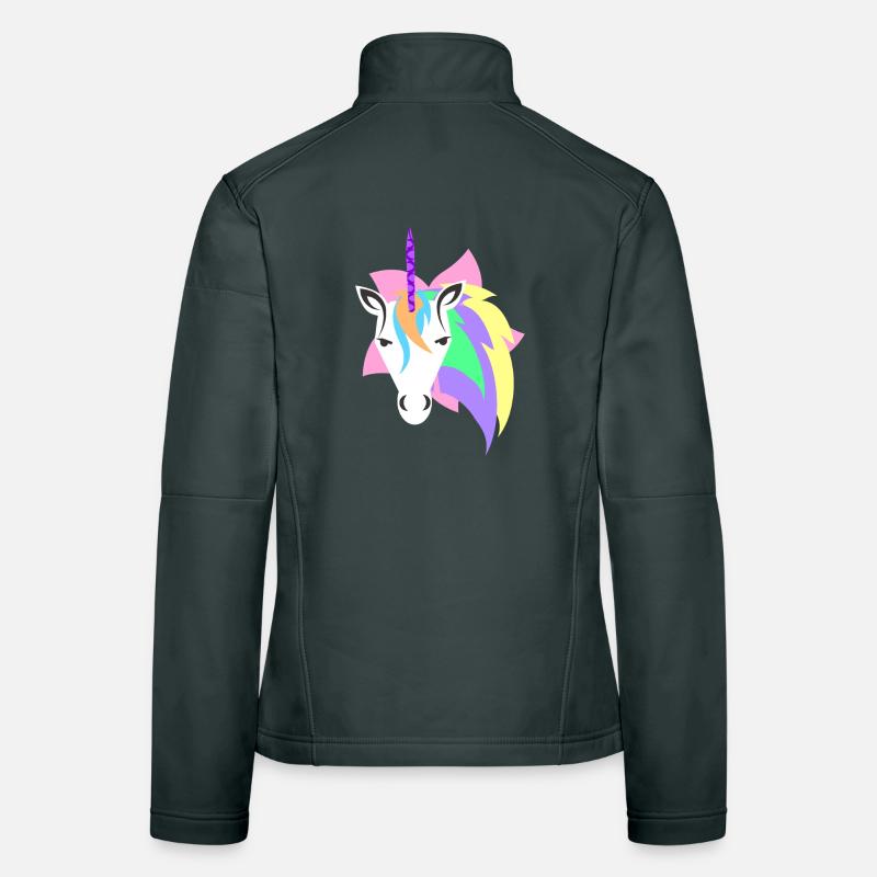 Introverted Unicorn – Leave Me Alone Women's Softshell Jacket