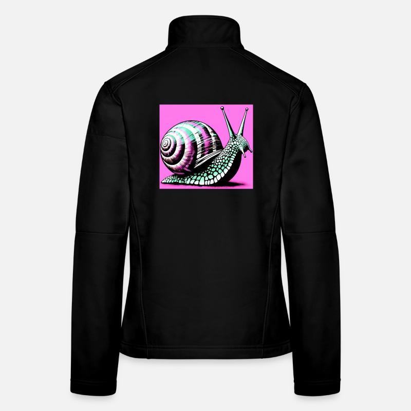 Schnecke Frauen Softshelljacke