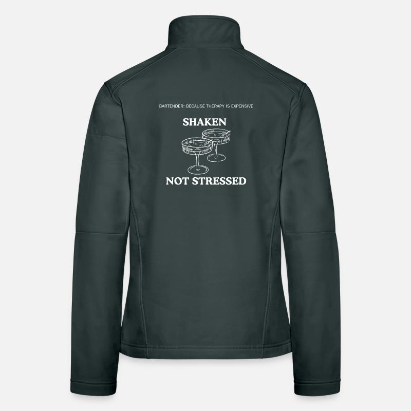 Shaking not stressed Women's Softshell Jacket