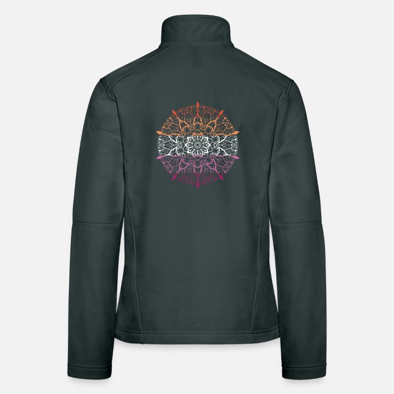 mandala-lesbienne Veste en tissu softshell Femme