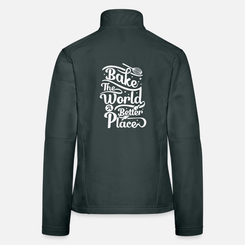 Cuire le monde meilleur Veste en tissu softshell Femme