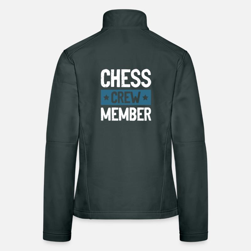 Équipe d’échecs Veste en tissu softshell Femme