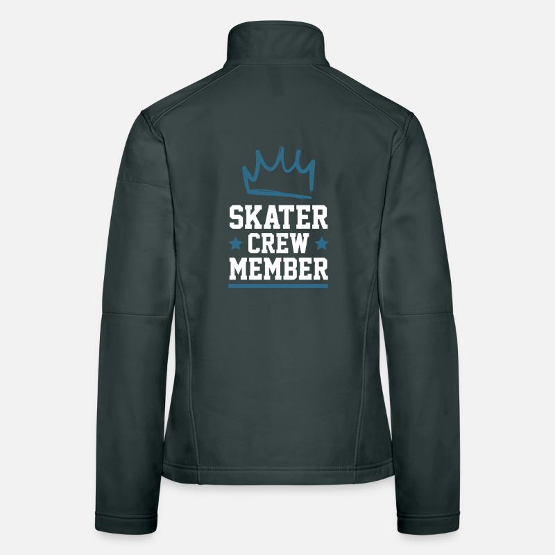 Équipe de patineurs Veste en tissu softshell Femme