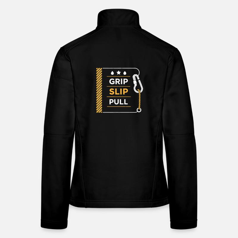 Grip-Slip-Pulloverseil Frauen Softshelljacke