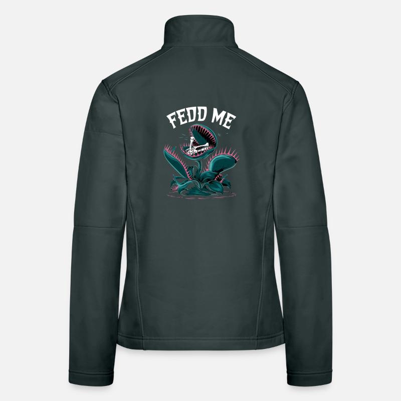 Feed Me Plant – Monsteric Venus Flytrap Women's Softshell Jacket