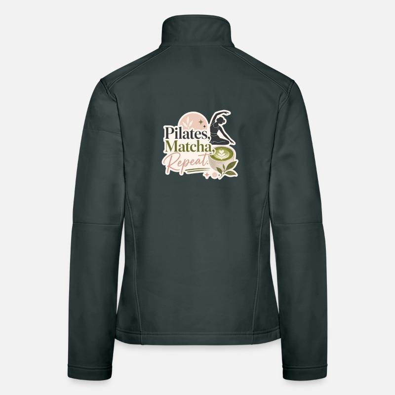 Pilates - Matcha - Repeat Frauen Softshelljacke