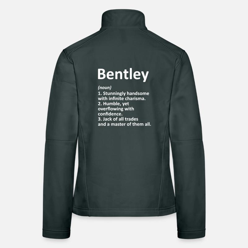 Bold Charisma Typography Women's Softshell Jacket