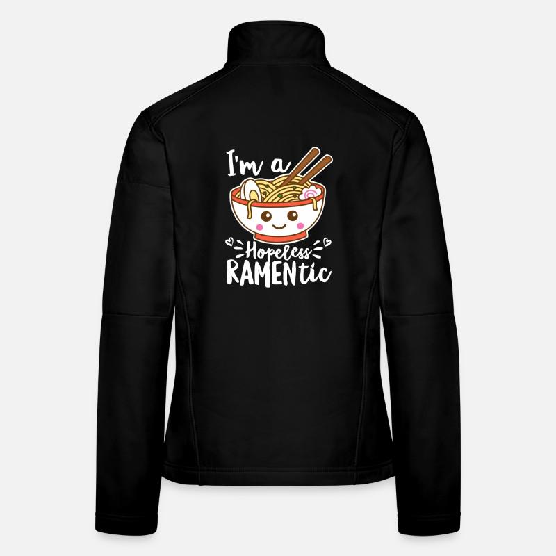 Hoffnungslose Ramen-Ramen-Bowl Frauen Softshelljacke