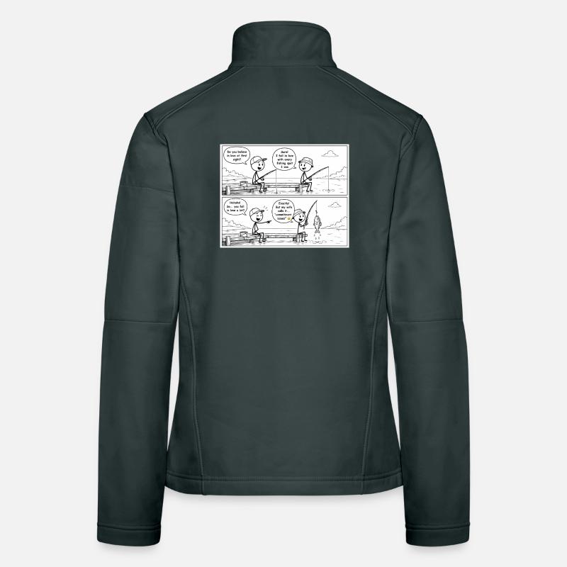 Hooked on Commitment Women's Softshell Jacket