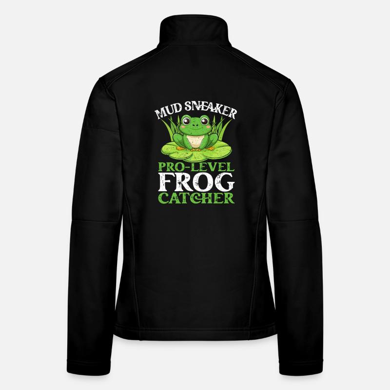 Frog Catcher Mud Sneaker Pro Niveau Grenouille Veste en tissu softshell Femme