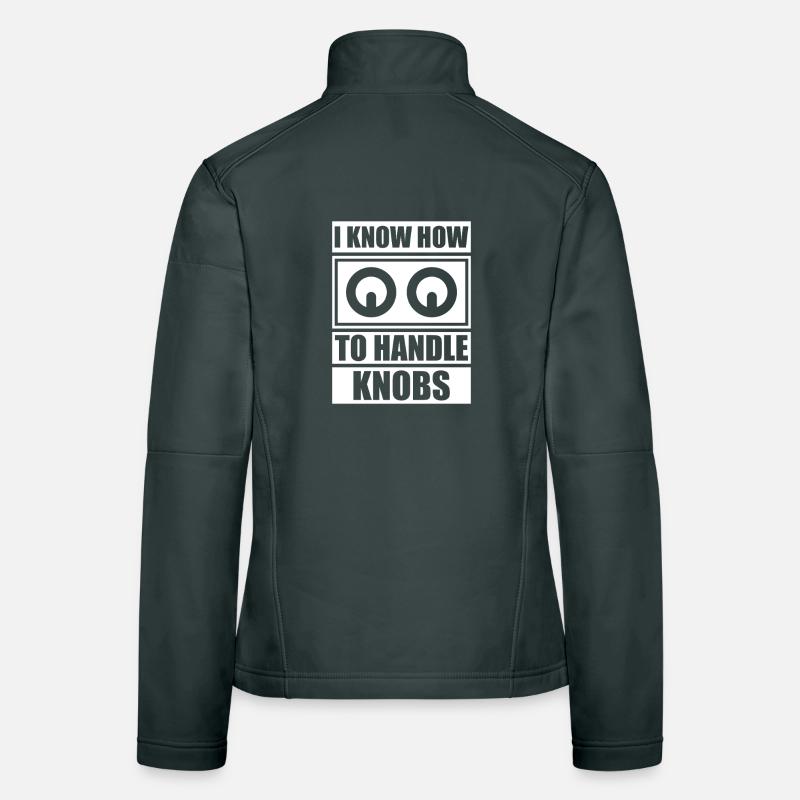 Handle knobs Sound engineer Sound engineer Women's Softshell Jacket