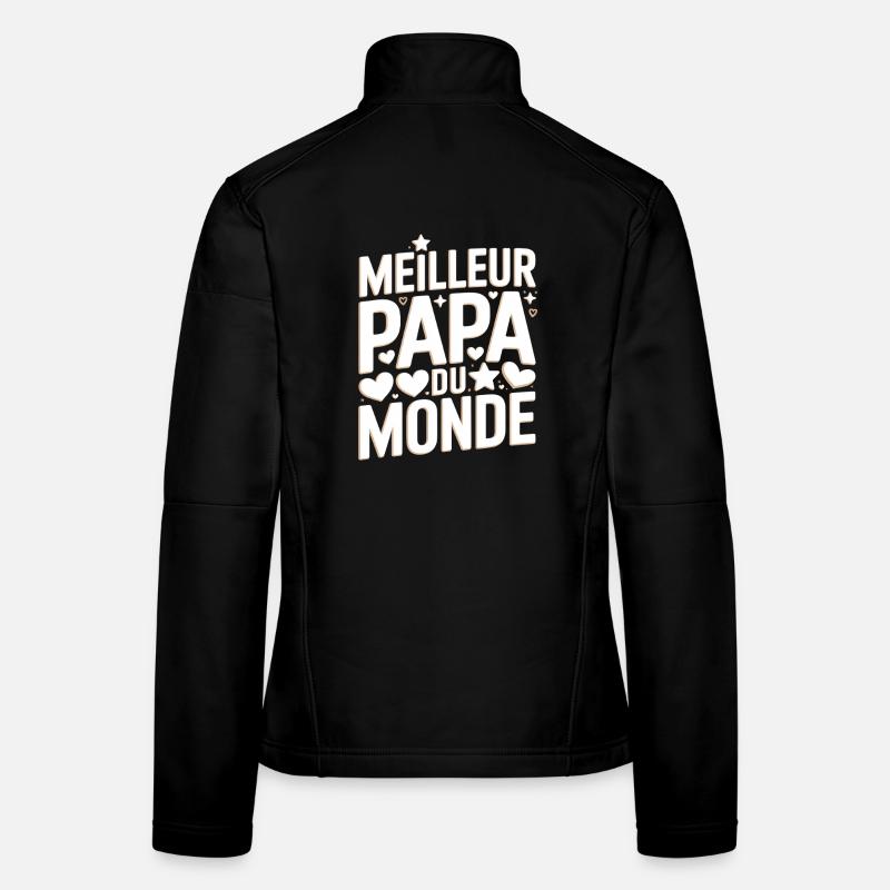 World's Best Dad – Vatertagsgeschenk Frauen Softshelljacke
