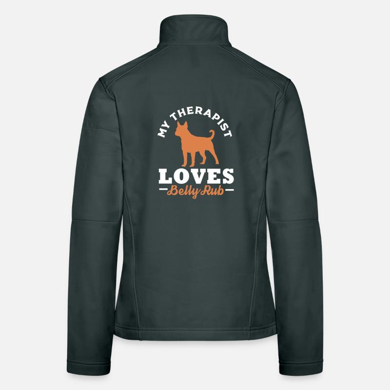 Frengle Dog Veste en tissu softshell Femme