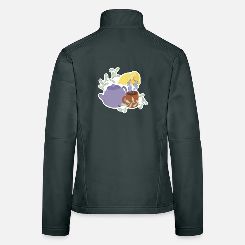 Lemon tea Women's Softshell Jacket