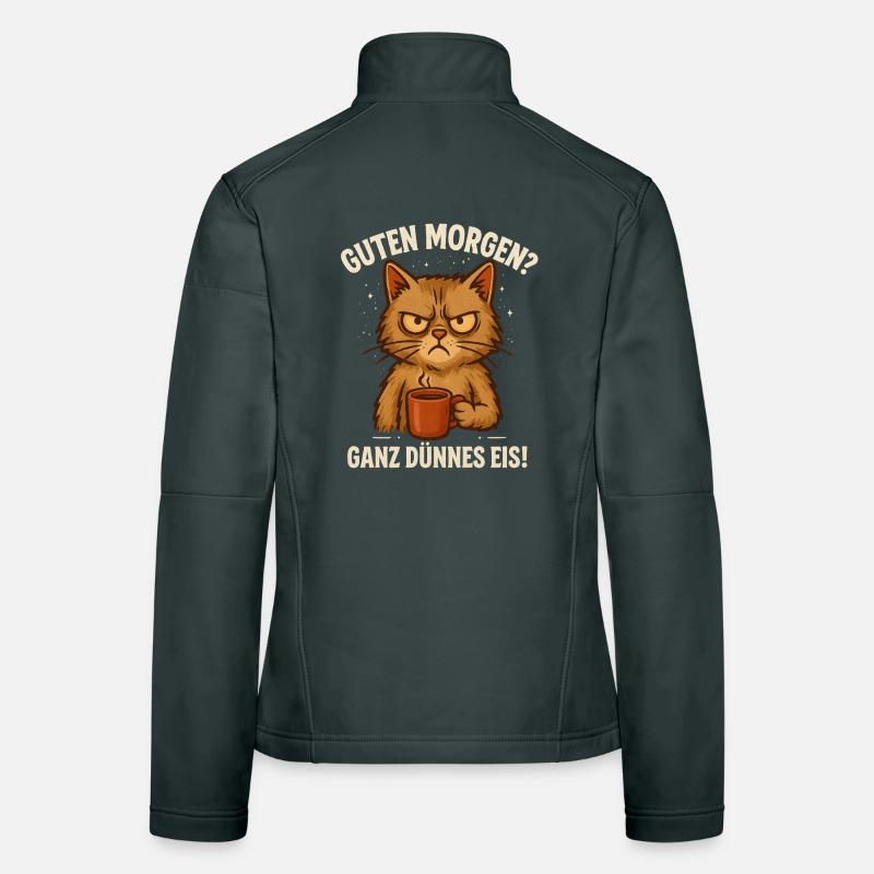 Nen Scheiss Muss Ich Katze Frauen Softshelljacke