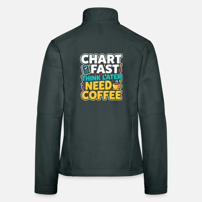 Night Shift Nurse, Tired Women's Softshell Jacket