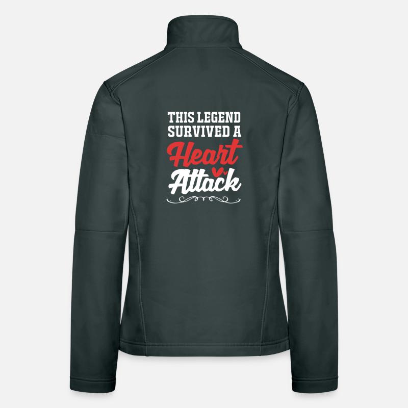 Heart Attack Legend Women's Softshell Jacket