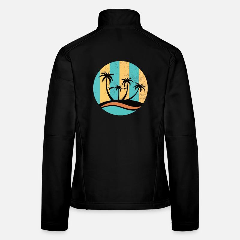 Beach Circle Women's Softshell Jacket