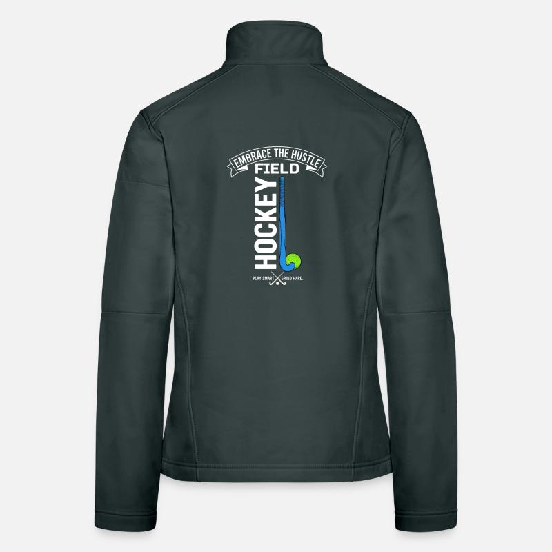Motivation dans le hockey sur gazon, déclaration d’effort Veste en tissu softshell Femme