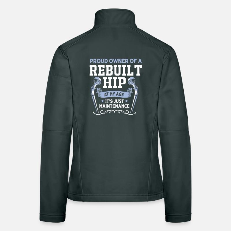 Hips Hips Hip Joint Women's Softshell Jacket