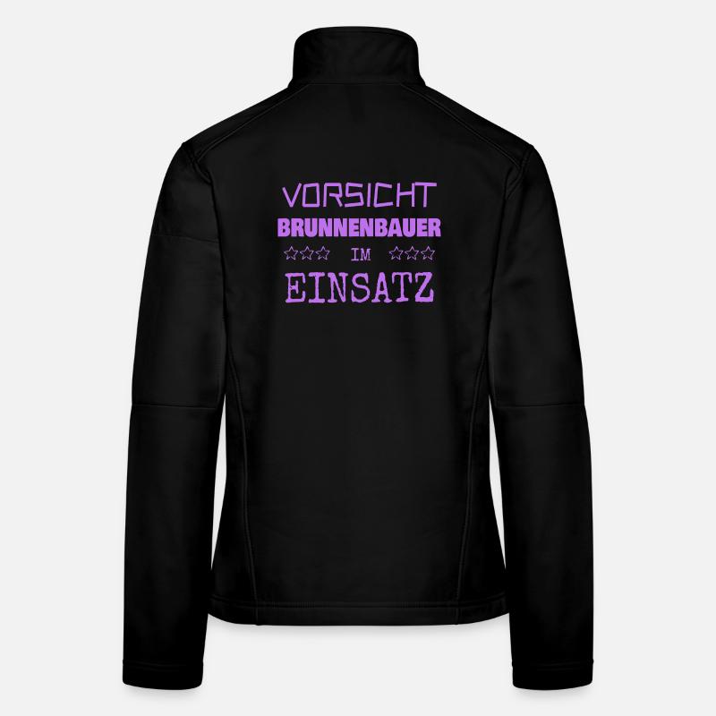 Beruf Brunnenbauer Frauen Softshelljacke