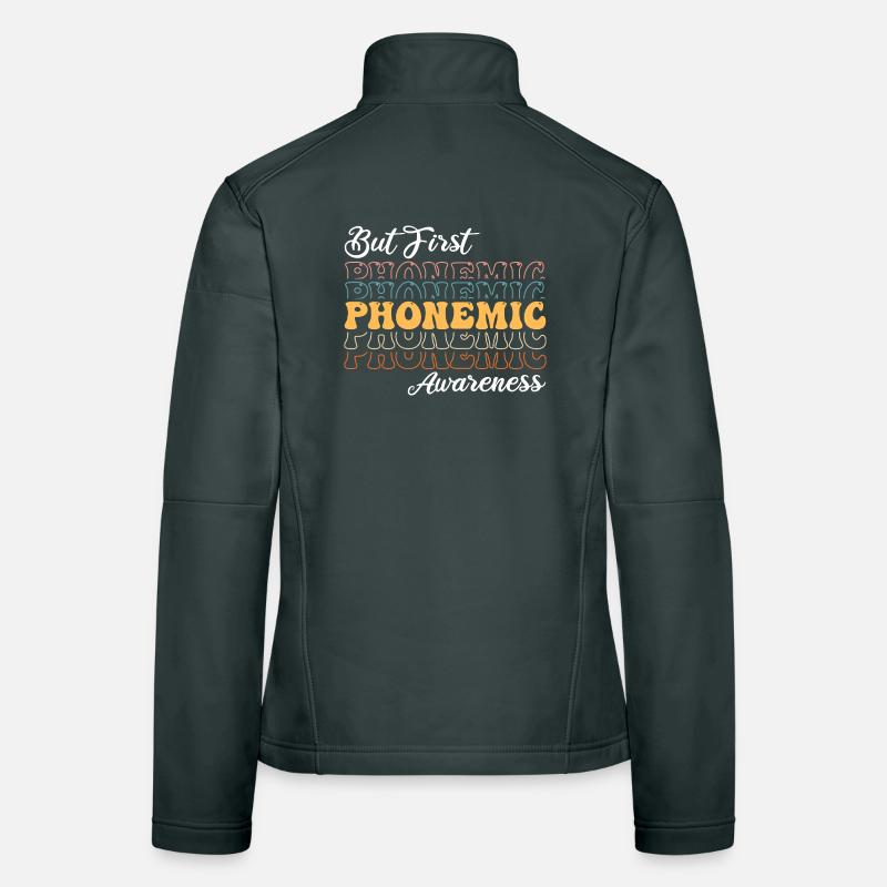 Phonemic Awareness First Women's Softshell Jacket
