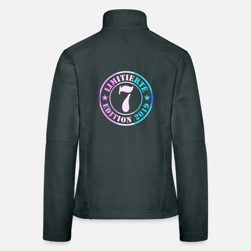 7. Geburtstag Junge Mädchen Frauen Softshelljacke