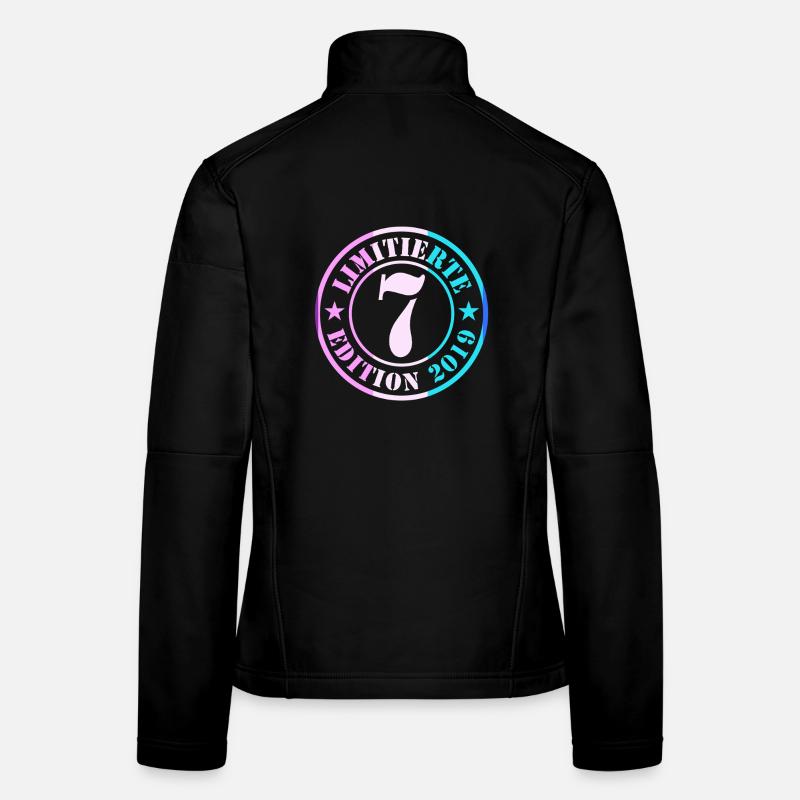 7. Geburtstag Junge Mädchen Frauen Softshelljacke