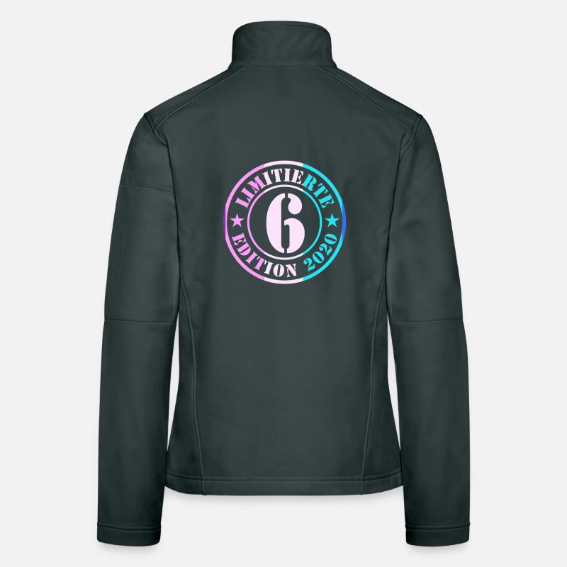 6. Geburtstag Junge Mädchen Frauen Softshelljacke
