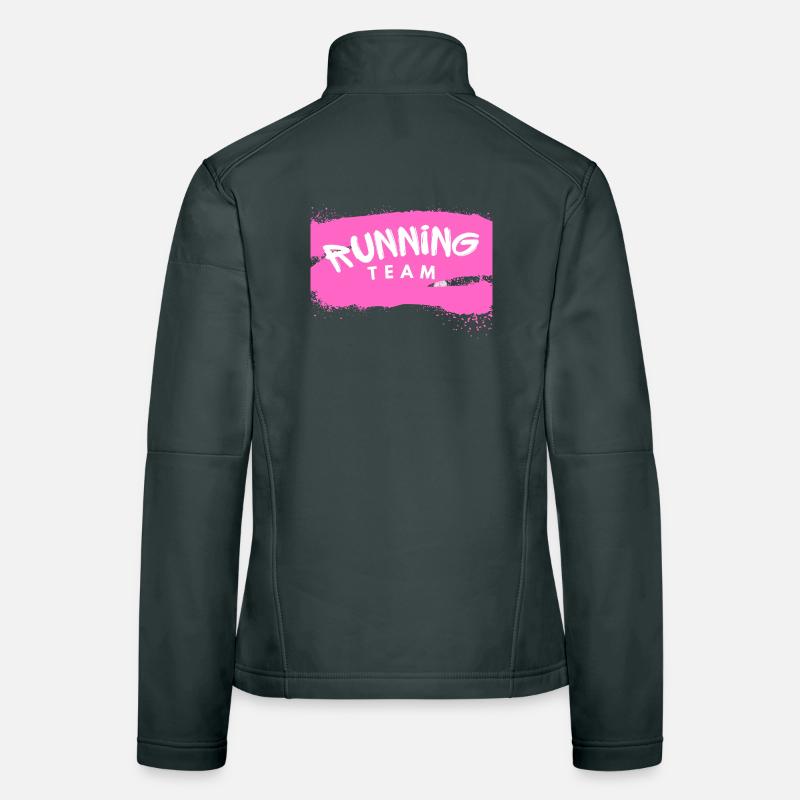 Running Team Frauen Softshelljacke
