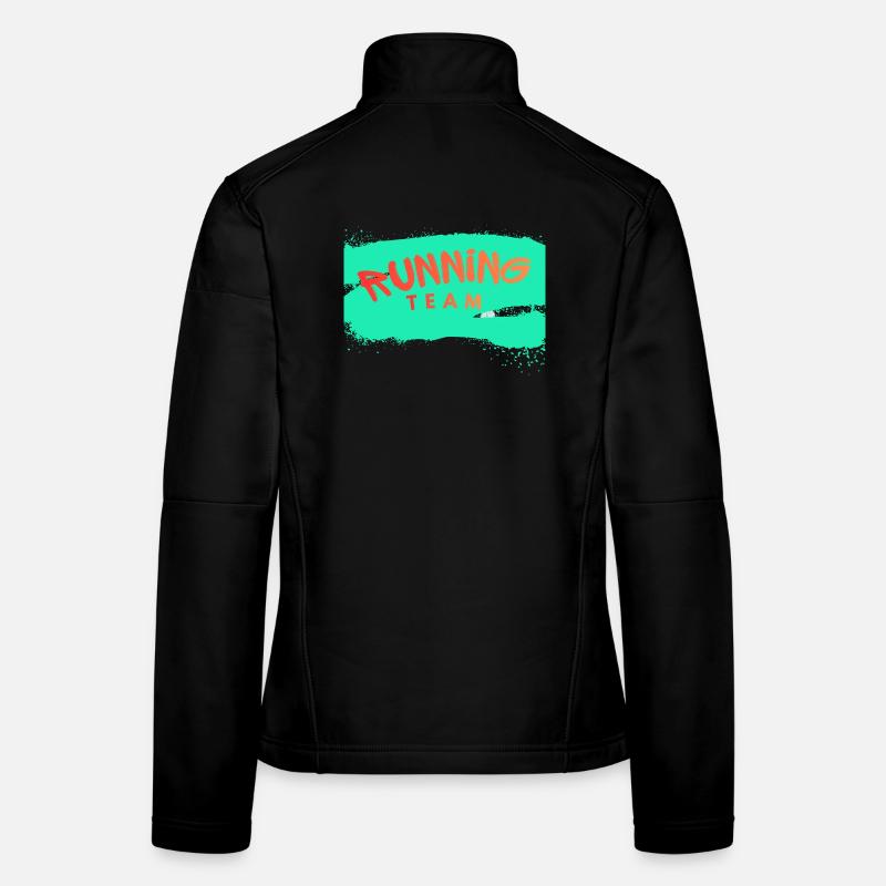 Running Team Frauen Softshelljacke