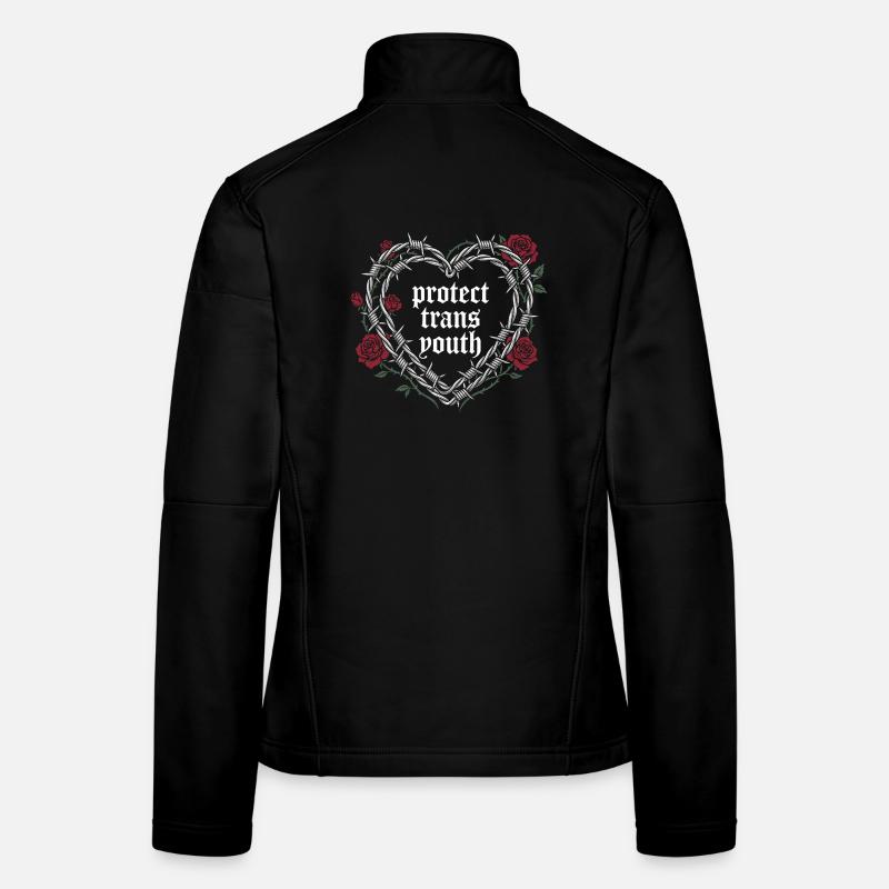 LGBT-Pride-Monat – Schütze trans Jugendliche Frauen Softshelljacke