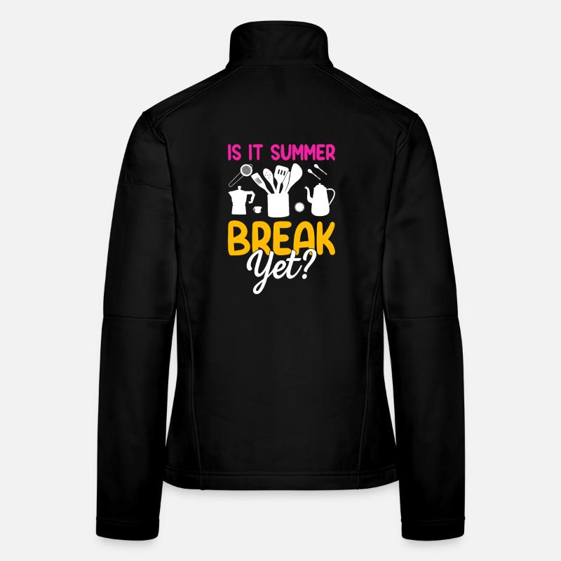 Sommerpause Bereits? Küchenmotiv Frauen Softshelljacke
