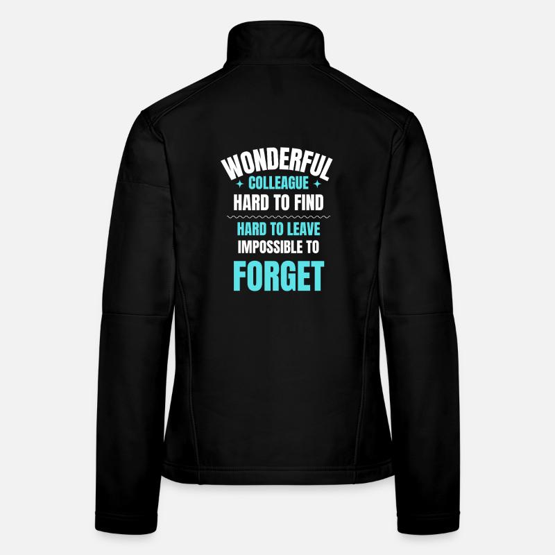 Wunderbares Kollegengeschenk Frauen Softshelljacke