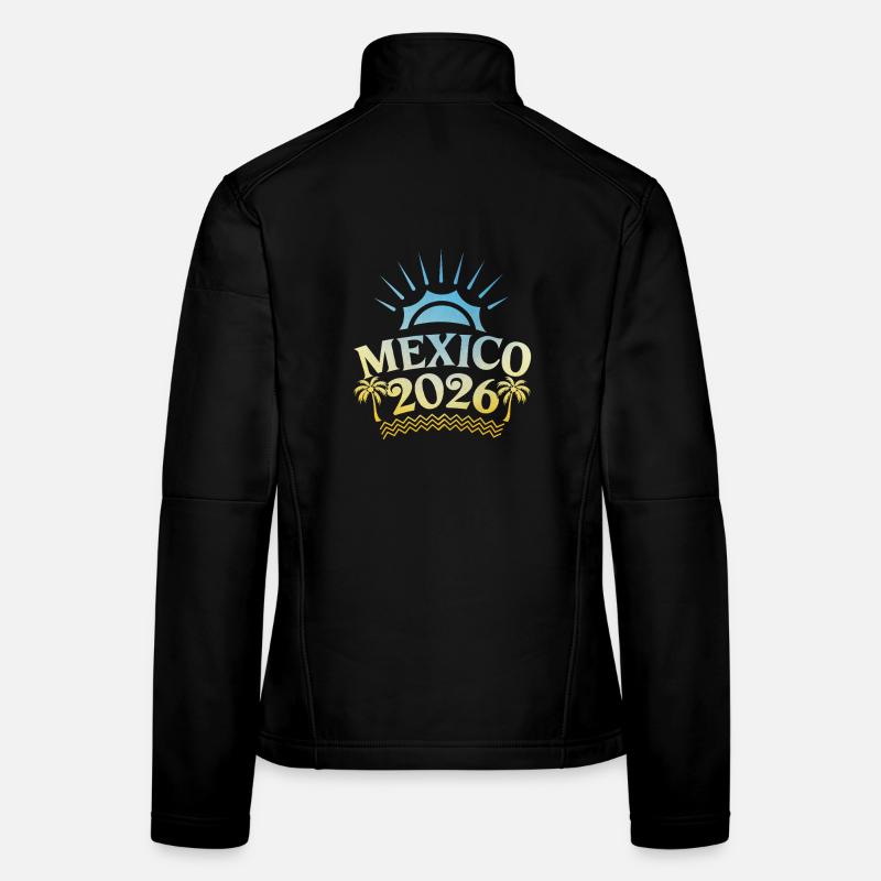 Mexiko 2026 Bunt Frauen Softshelljacke
