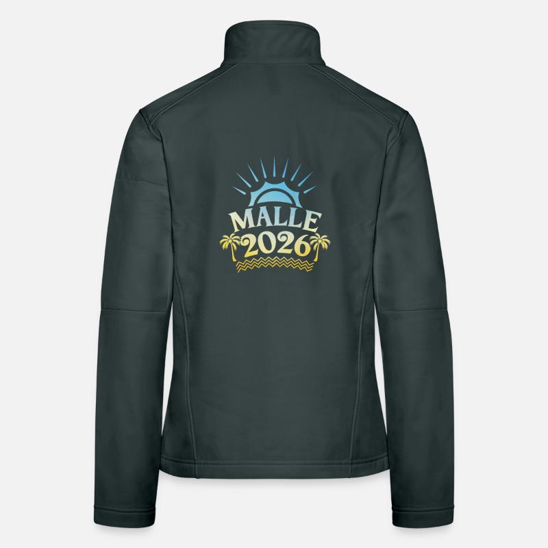 Malle 2026 Multicoloured Women's Softshell Jacket