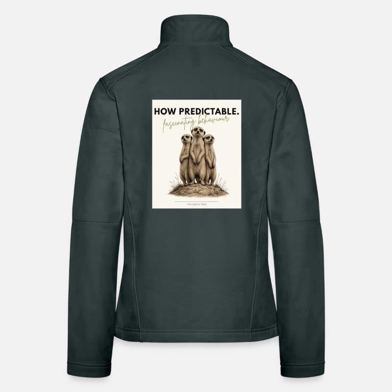 How Predictable Meerkat Trio Frauen Softshelljacke