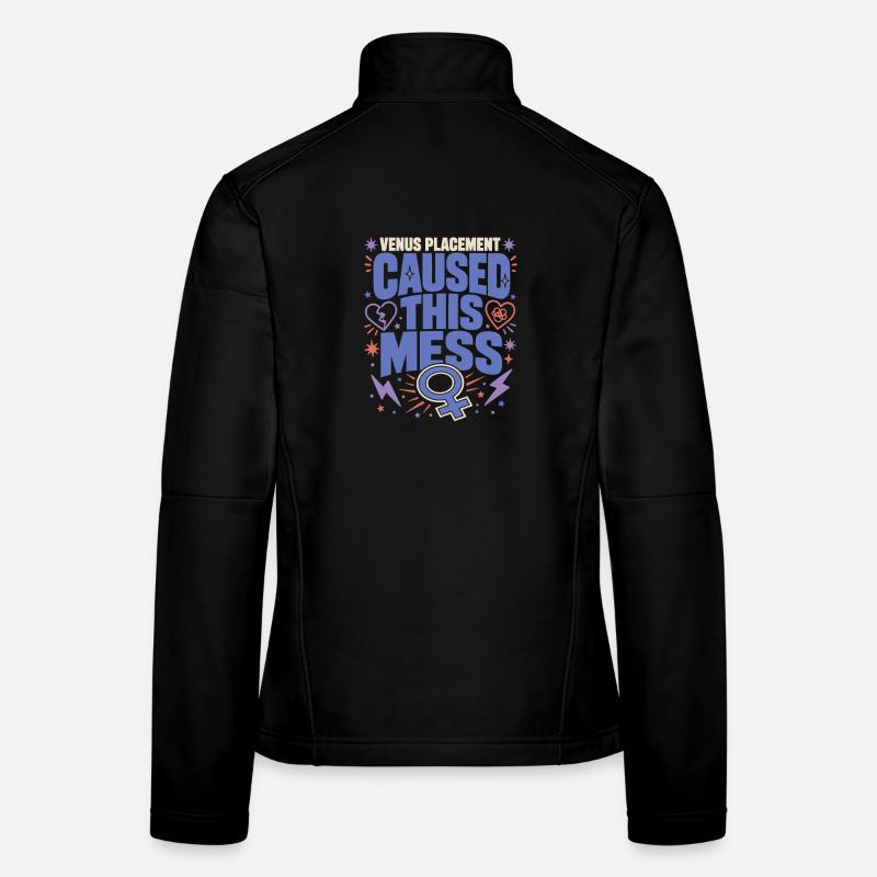 Signe de Vénus Astrologie de Vénus Veste en tissu softshell Femme