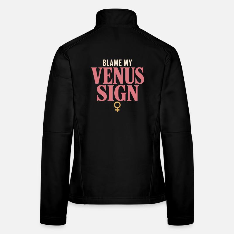Venus sign Venus astrology Women's Softshell Jacket