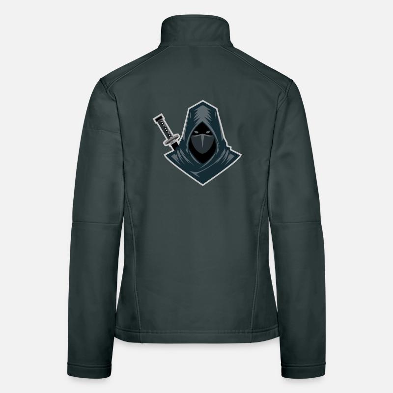 Shinobi Shadow Warrior Stealth Design Women's Softshell Jacket
