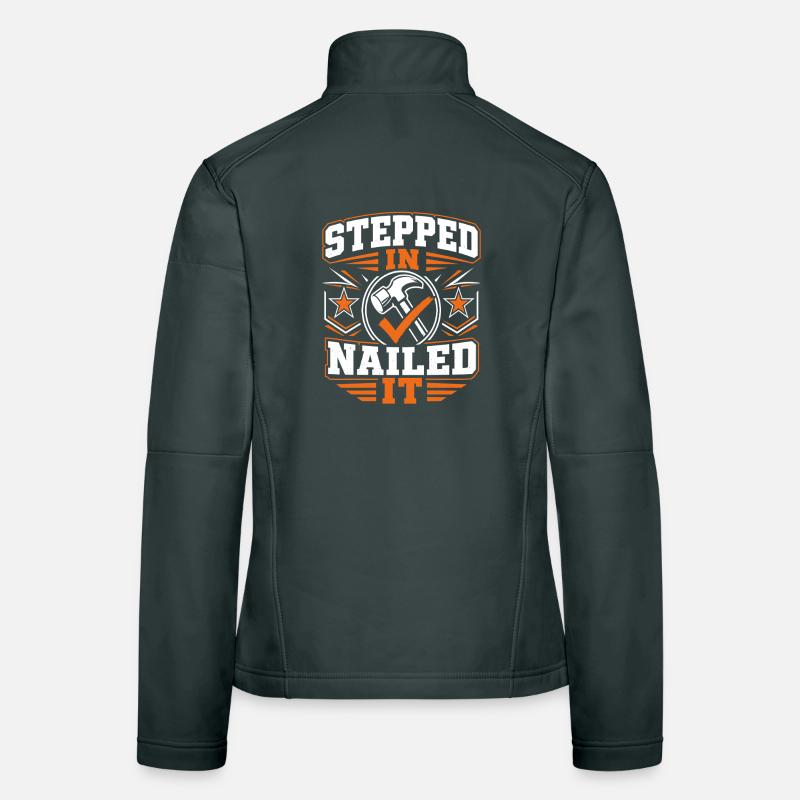 Stiefvater Handwerker Lustiges Geschenk Frauen Softshelljacke