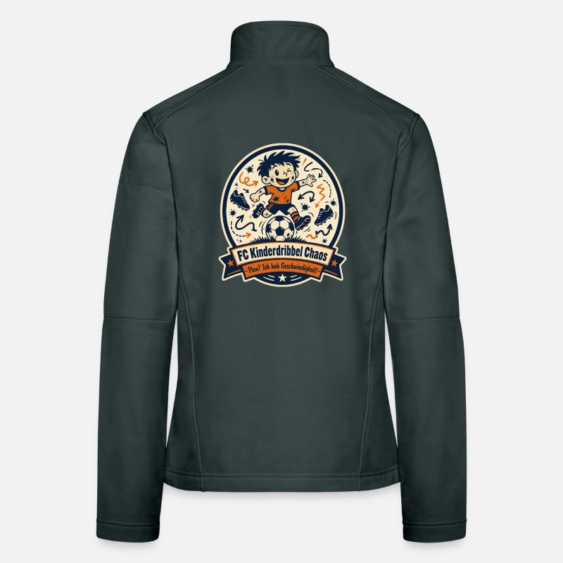 FC Kinderdribbel Chaos Frauen Softshelljacke