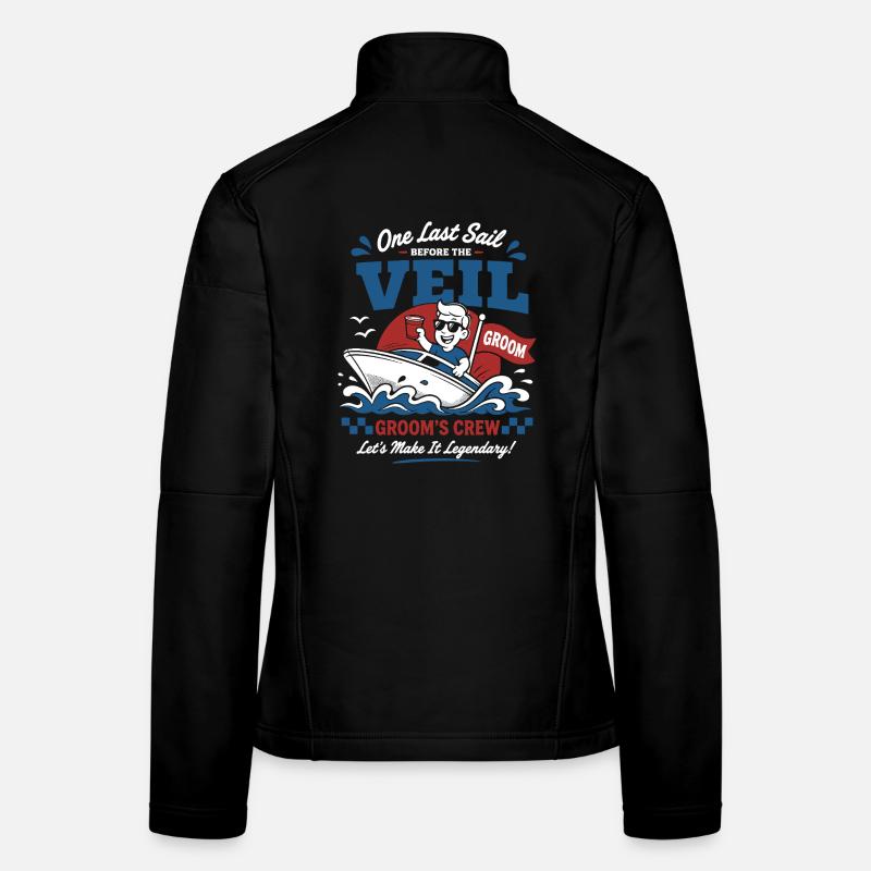 Llama Not Drama Party Spruch Frauen Softshelljacke