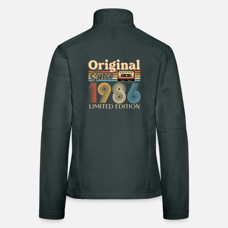 40th birthday, 40 years Women's Softshell Jacket