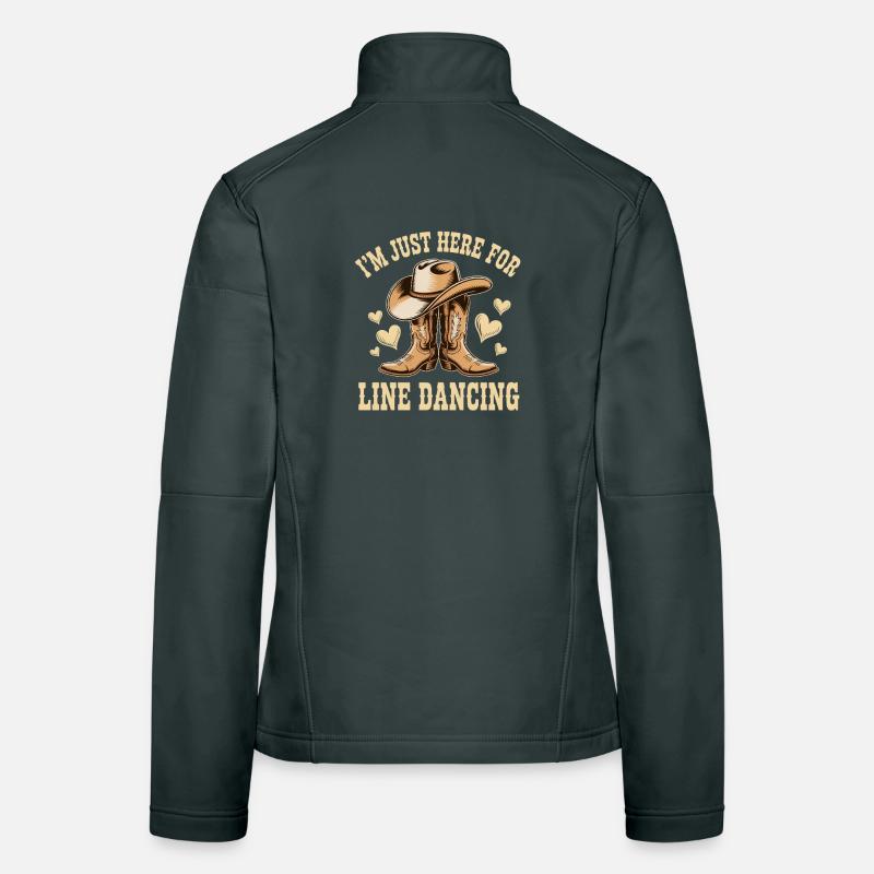 Line Dancer Line Dance Line Dancing Gift Women's Softshell Jacket