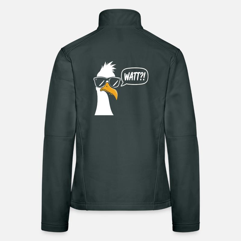Sonnenbrillen Möwe mit Watt?! Frauen Softshelljacke
