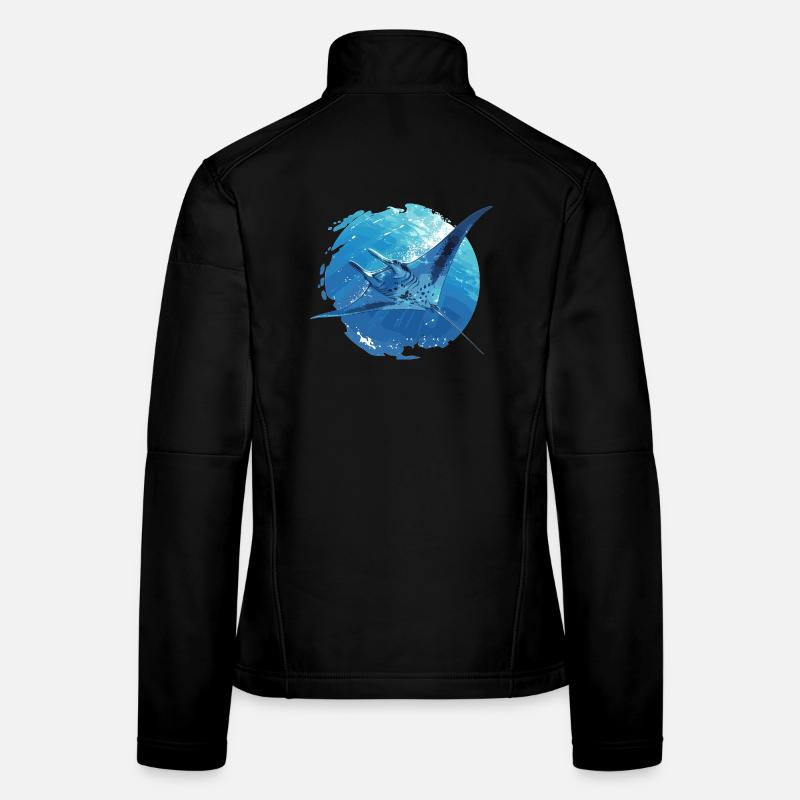 Rays Manta Rays Women's Softshell Jacket