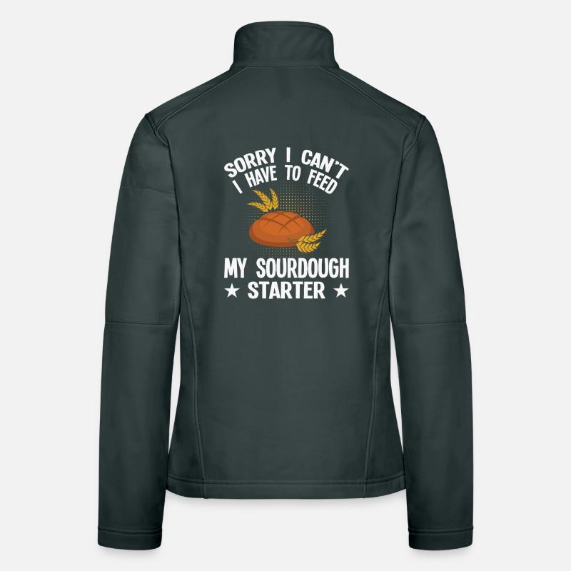 Sauerteig Starter Humor Frauen Softshelljacke