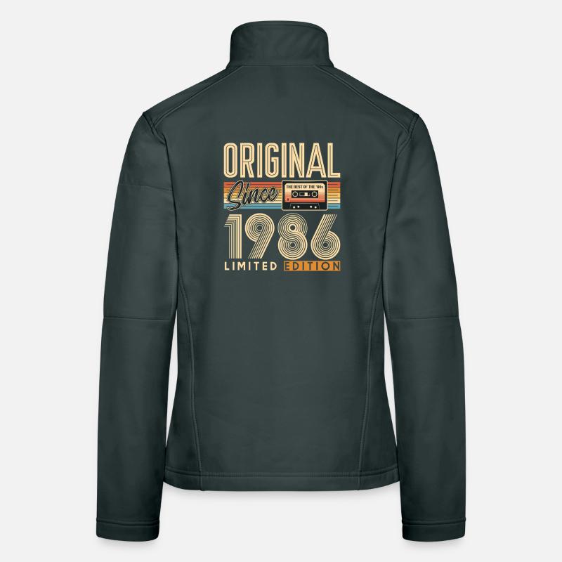 40th birthday, 40 years Women's Softshell Jacket