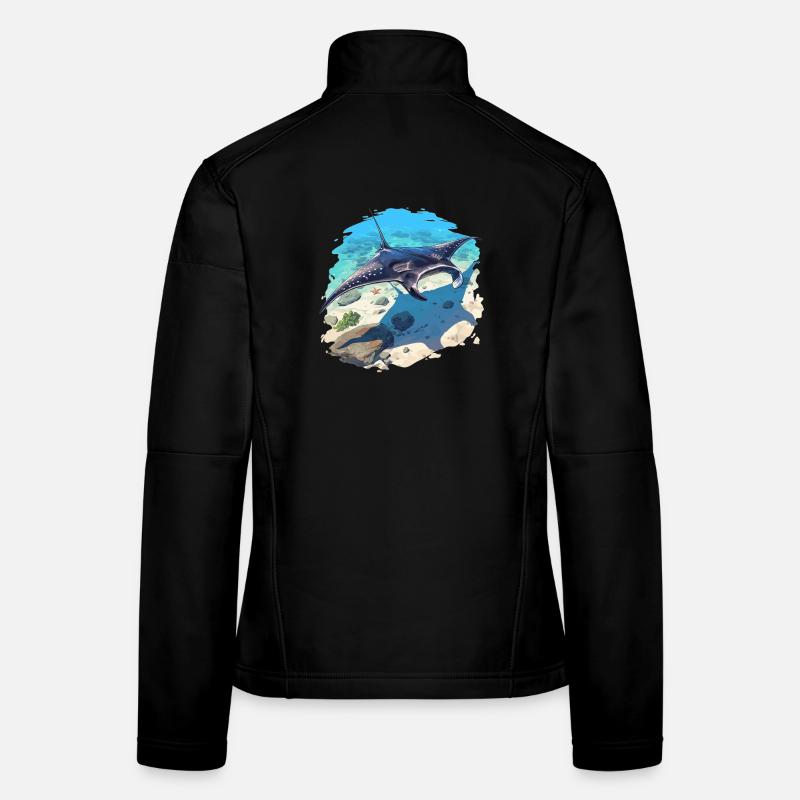 Rays Manta Rays Women's Softshell Jacket
